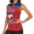 Personalized Dominican Republic Women Sleeveless Polo Shirt Dimelo Ke Lo Ke - Wonder Print Shop