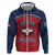 Personalized Dominican Republic Zip Hoodie Dimelo Ke Lo Ke - Wonder Print Shop
