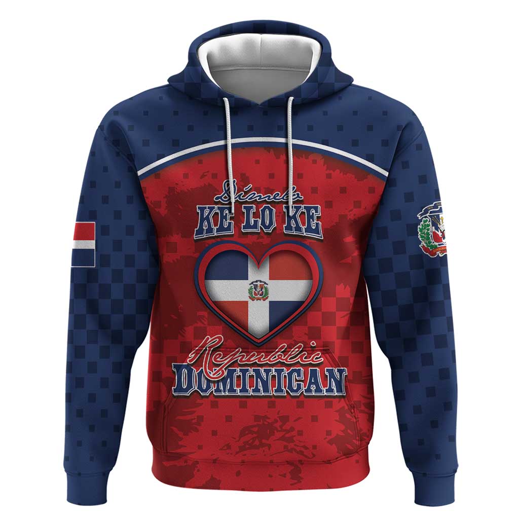 Personalized Dominican Republic Zip Hoodie Dimelo Ke Lo Ke - Wonder Print Shop