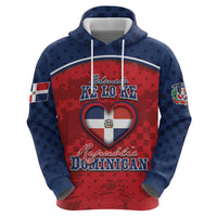 Personalized Dominican Republic Zip Hoodie Dimelo Ke Lo Ke - Wonder Print Shop