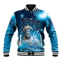 Poseidon Baseball Jacket God Of The Sea - Wonder Print Shop