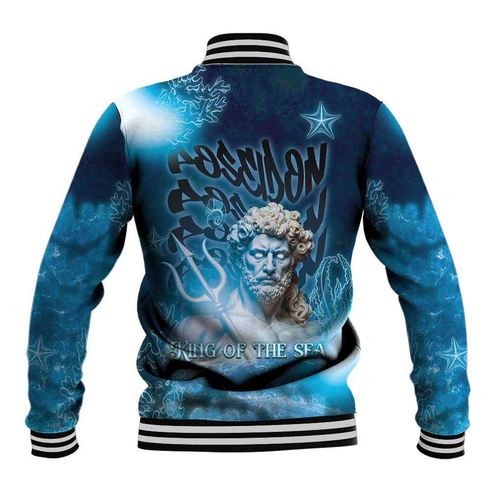 Poseidon Baseball Jacket God Of The Sea - Wonder Print Shop
