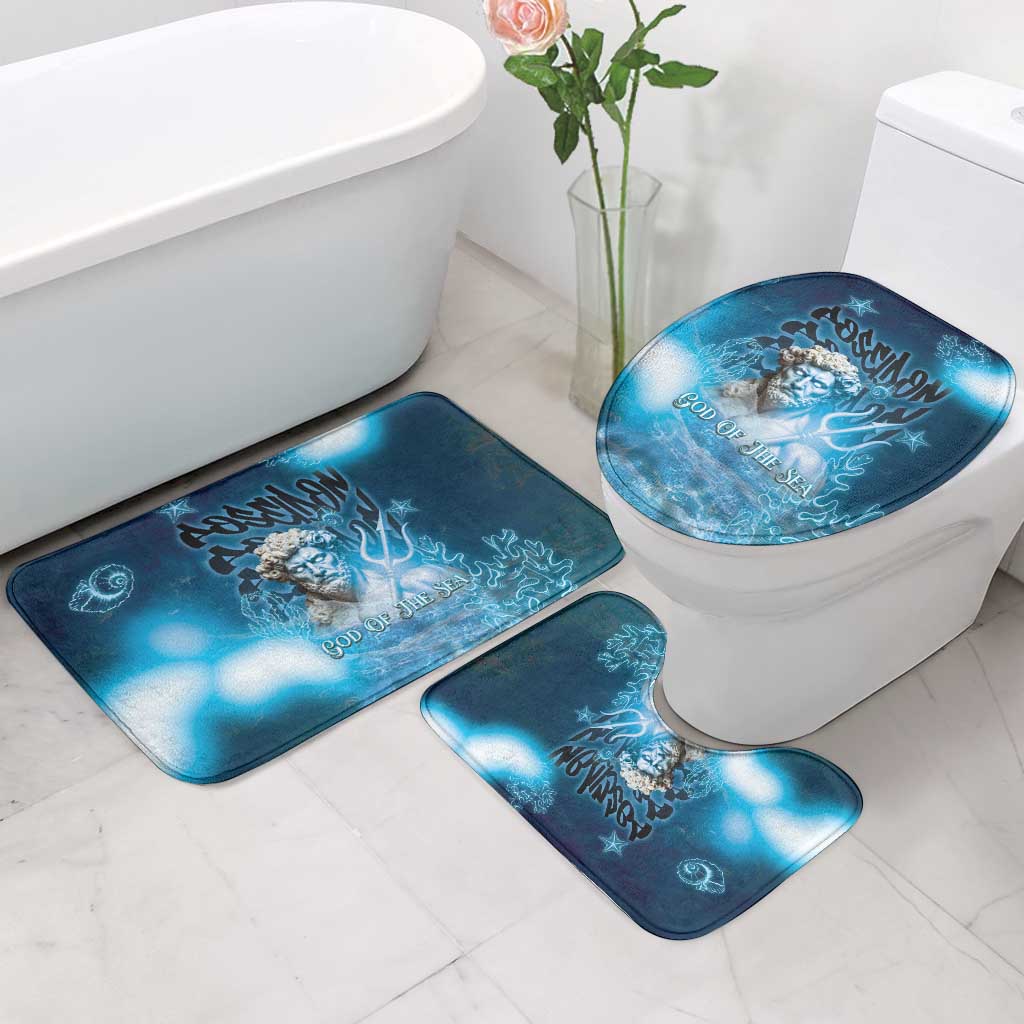 Poseidon Bathroom Set God Of The Sea - Wonder Print Shop