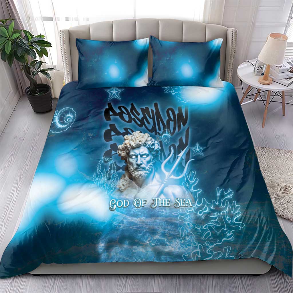 Poseidon Bedding Set God Of The Sea - Wonder Print Shop
