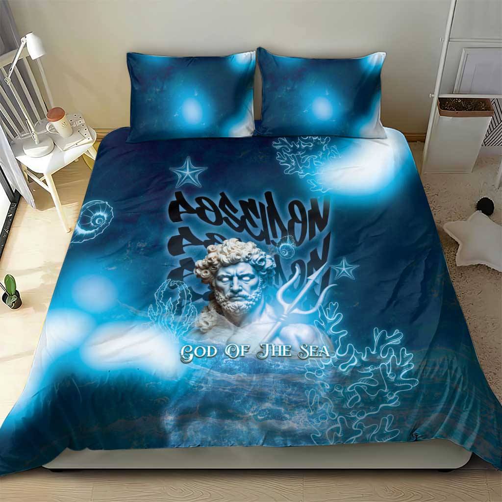 Poseidon Bedding Set God Of The Sea - Wonder Print Shop
