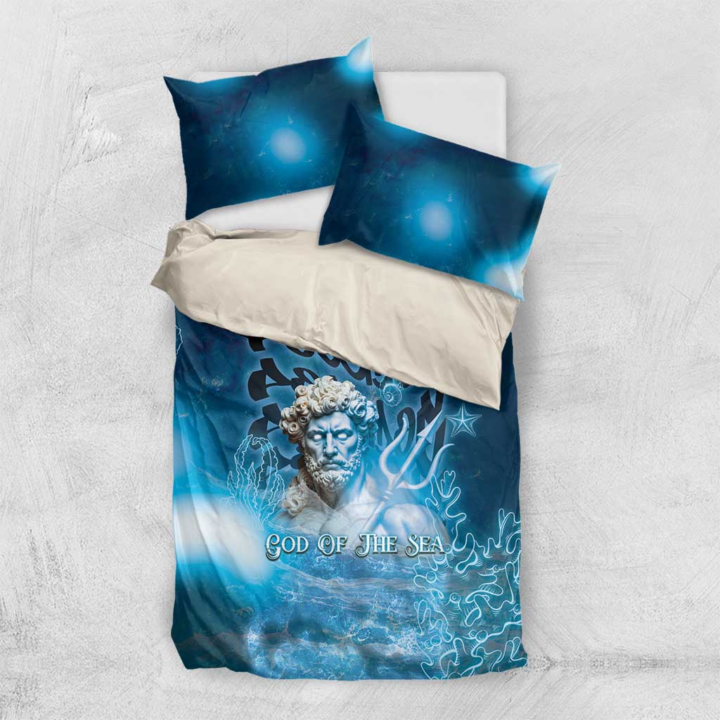 Poseidon Bedding Set God Of The Sea - Wonder Print Shop