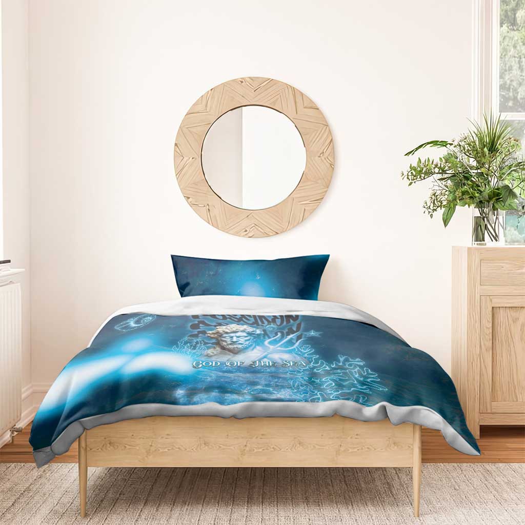Poseidon Bedding Set God Of The Sea - Wonder Print Shop