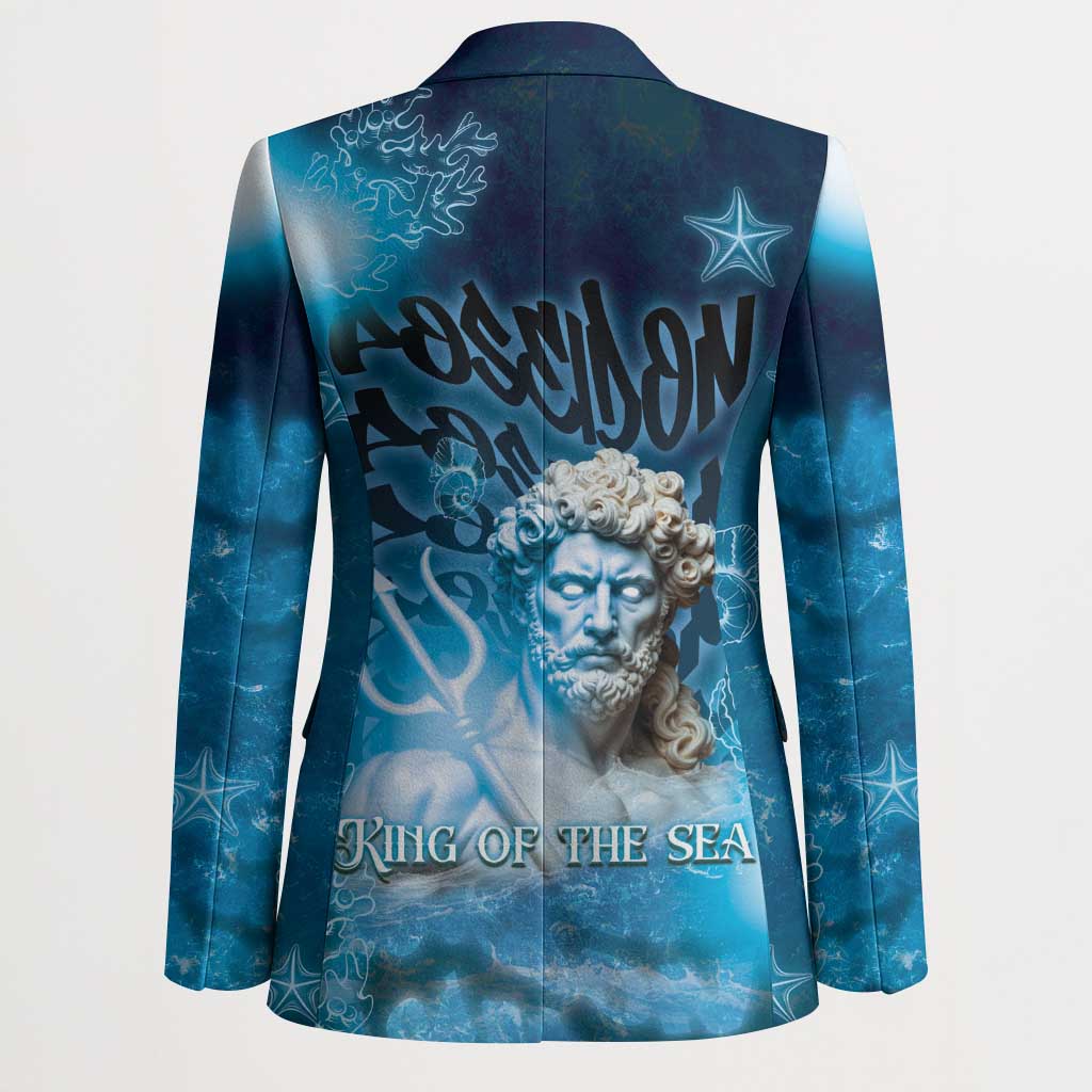 Poseidon Blazer God Of The Sea - Wonder Print Shop