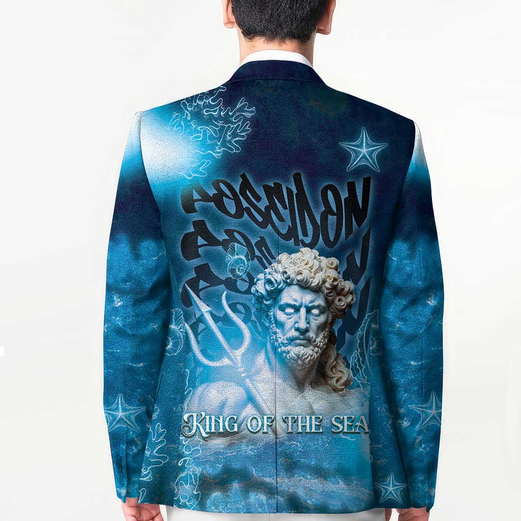 Poseidon Blazer God Of The Sea - Wonder Print Shop