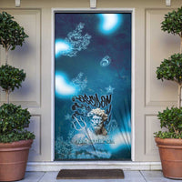 Poseidon Door Cover God Of The Sea - Wonder Print Shop