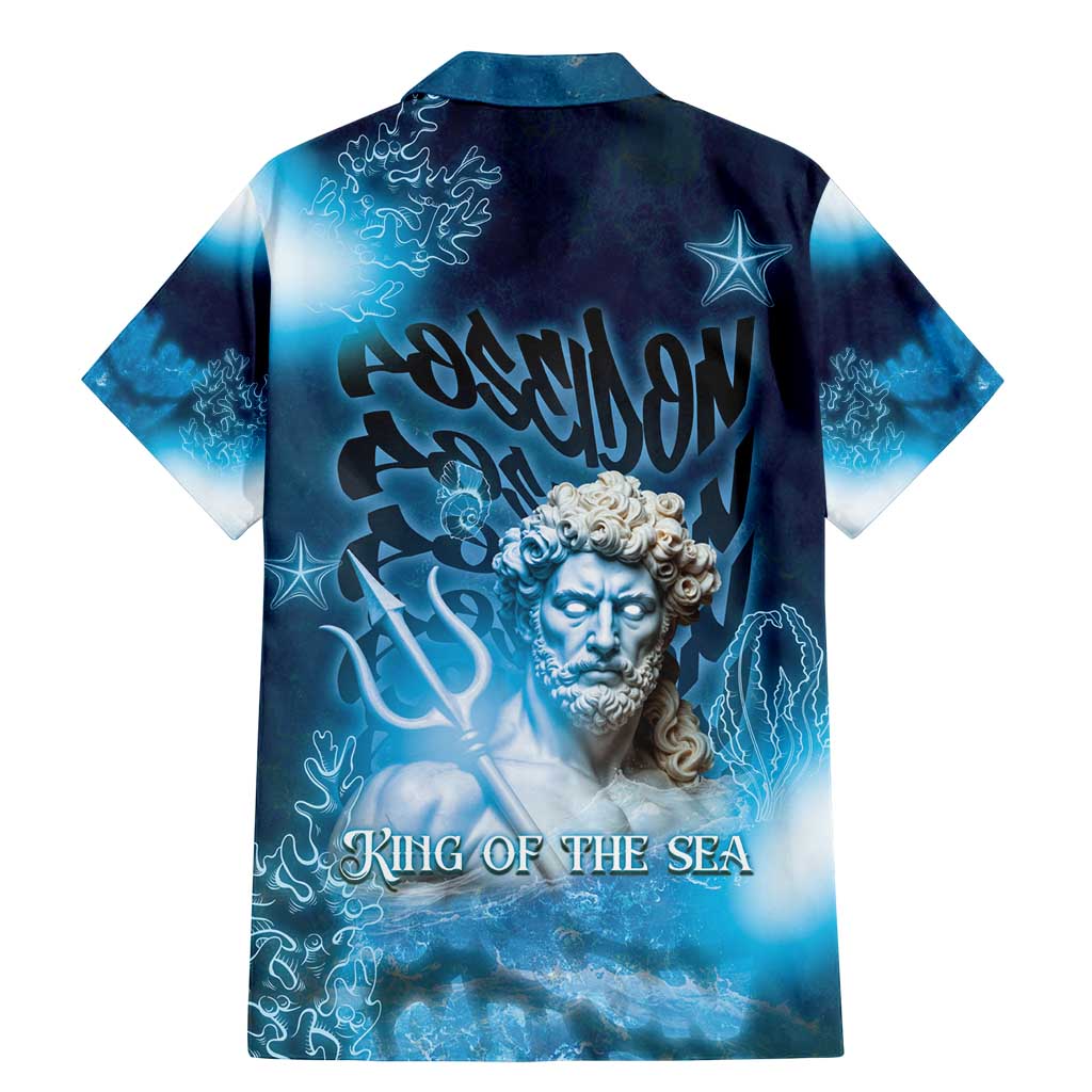 Poseidon Family Matching Mermaid Dress and Hawaiian Shirt God Of The Sea - Wonder Print Shop