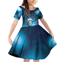 Poseidon Family Matching Off Shoulder Short Dress and Hawaiian Shirt God Of The Sea - Wonder Print Shop