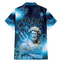 Poseidon Family Matching Tank Maxi Dress and Hawaiian Shirt God Of The Sea - Wonder Print Shop
