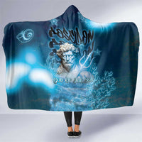 Poseidon Hooded Blanket God Of The Sea - Wonder Print Shop
