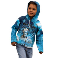 Poseidon Kid Hoodie God Of The Sea - Wonder Print Shop