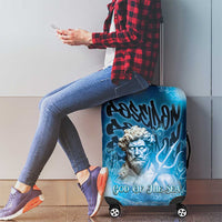 Poseidon Luggage Cover God Of The Sea - Wonder Print Shop