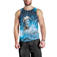 Poseidon Men Tank Top God Of The Sea - Wonder Print Shop