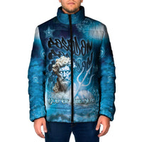Poseidon Padded Jacket God Of The Sea - Wonder Print Shop