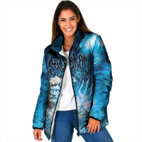 Poseidon Padded Jacket God Of The Sea - Wonder Print Shop
