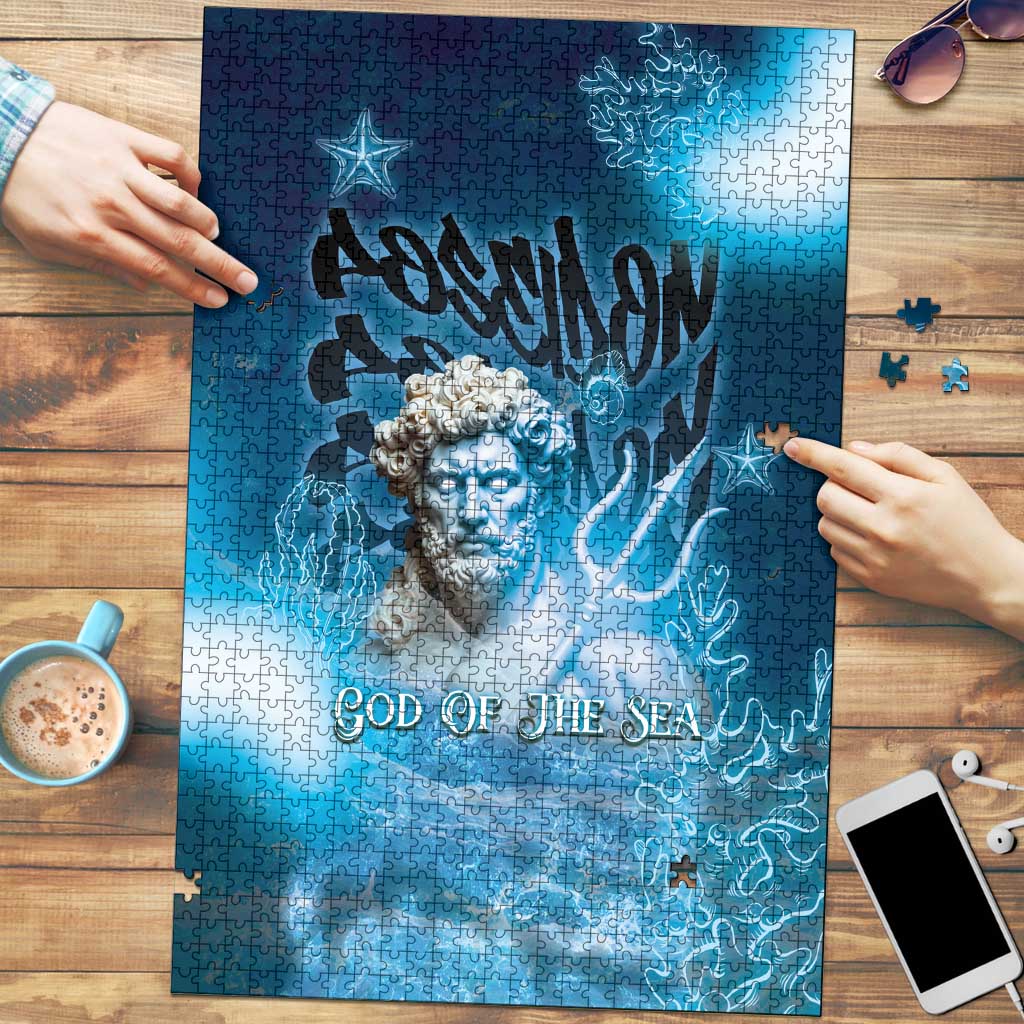 Poseidon Puzzle God Of The Sea - Wonder Print Shop