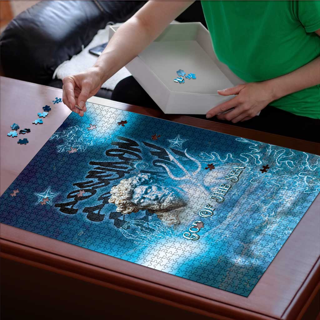 Poseidon Puzzle God Of The Sea - Wonder Print Shop