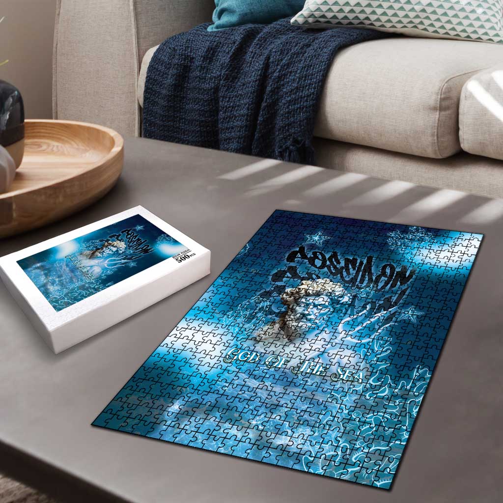 Poseidon Puzzle God Of The Sea - Wonder Print Shop