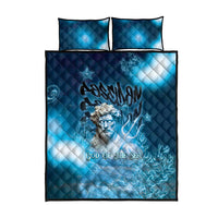 Poseidon Quilt Bed Set God Of The Sea - Wonder Print Shop