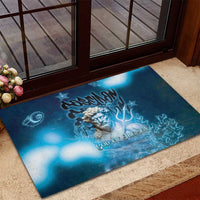 Poseidon Rubber Doormat God Of The Sea - Wonder Print Shop