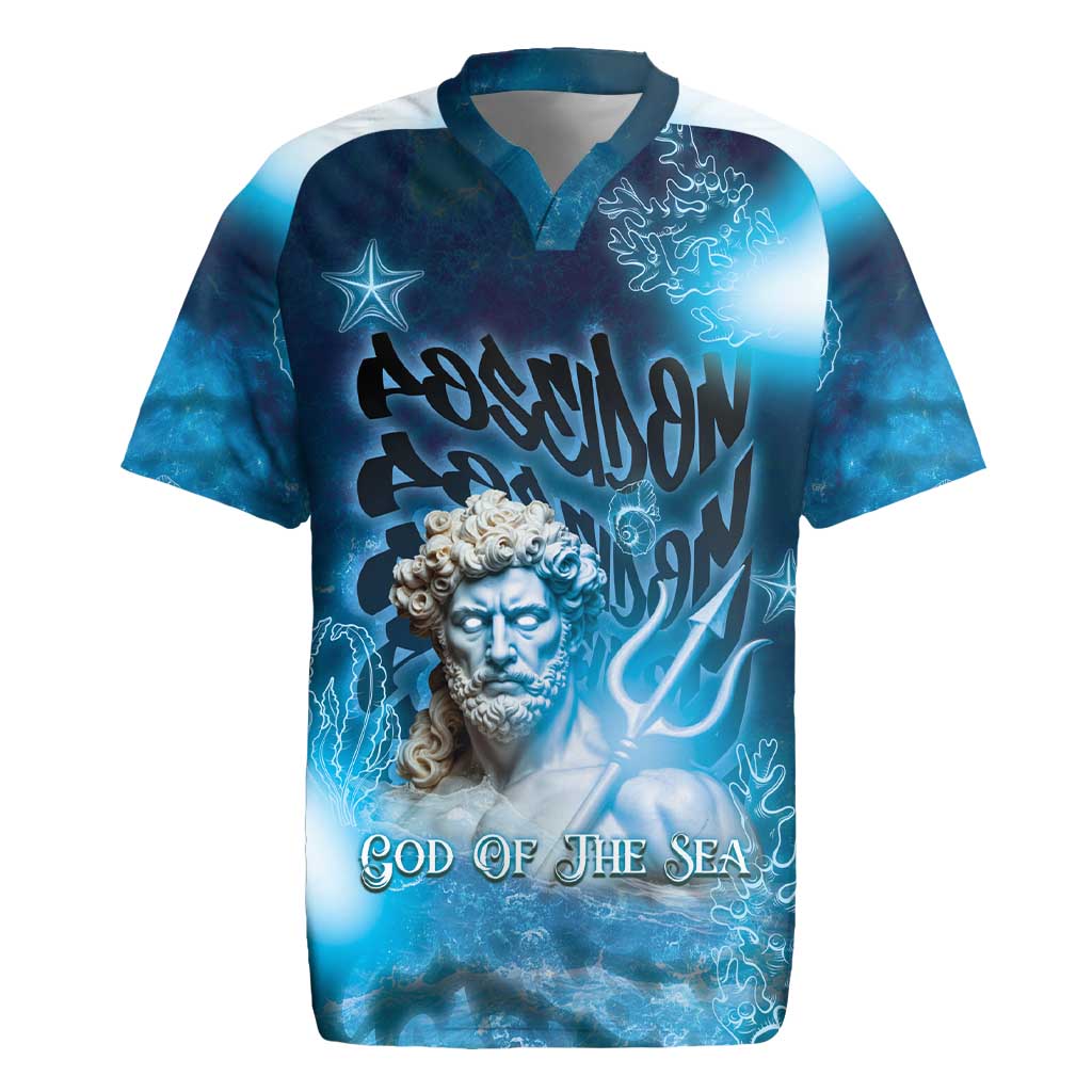 Poseidon Rugby Jersey God Of The Sea - Wonder Print Shop