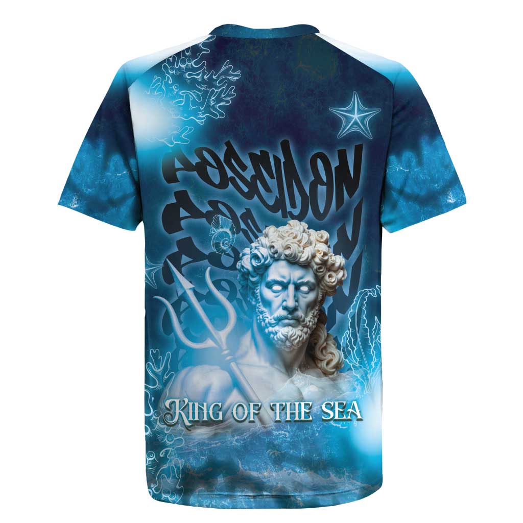 Poseidon Rugby Jersey God Of The Sea - Wonder Print Shop