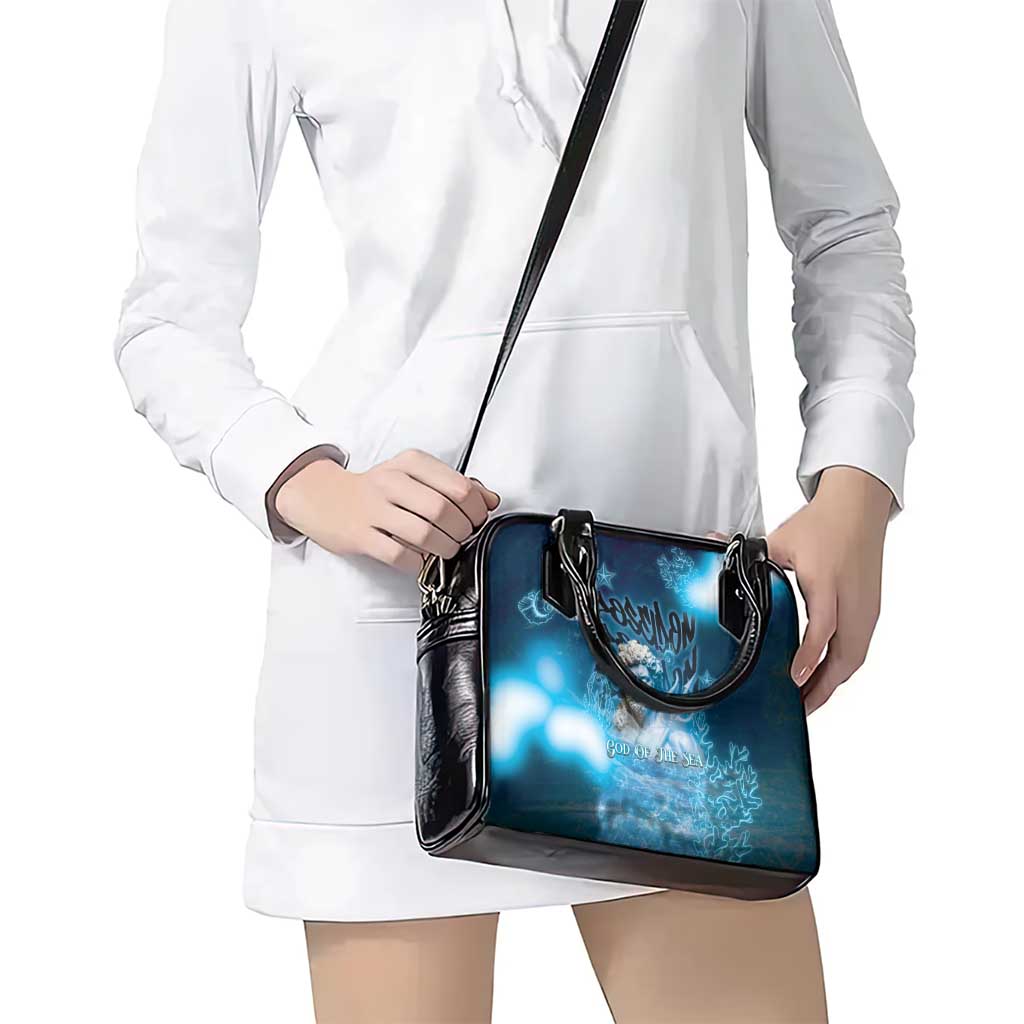 Poseidon Shoulder Handbag God Of The Sea - Wonder Print Shop