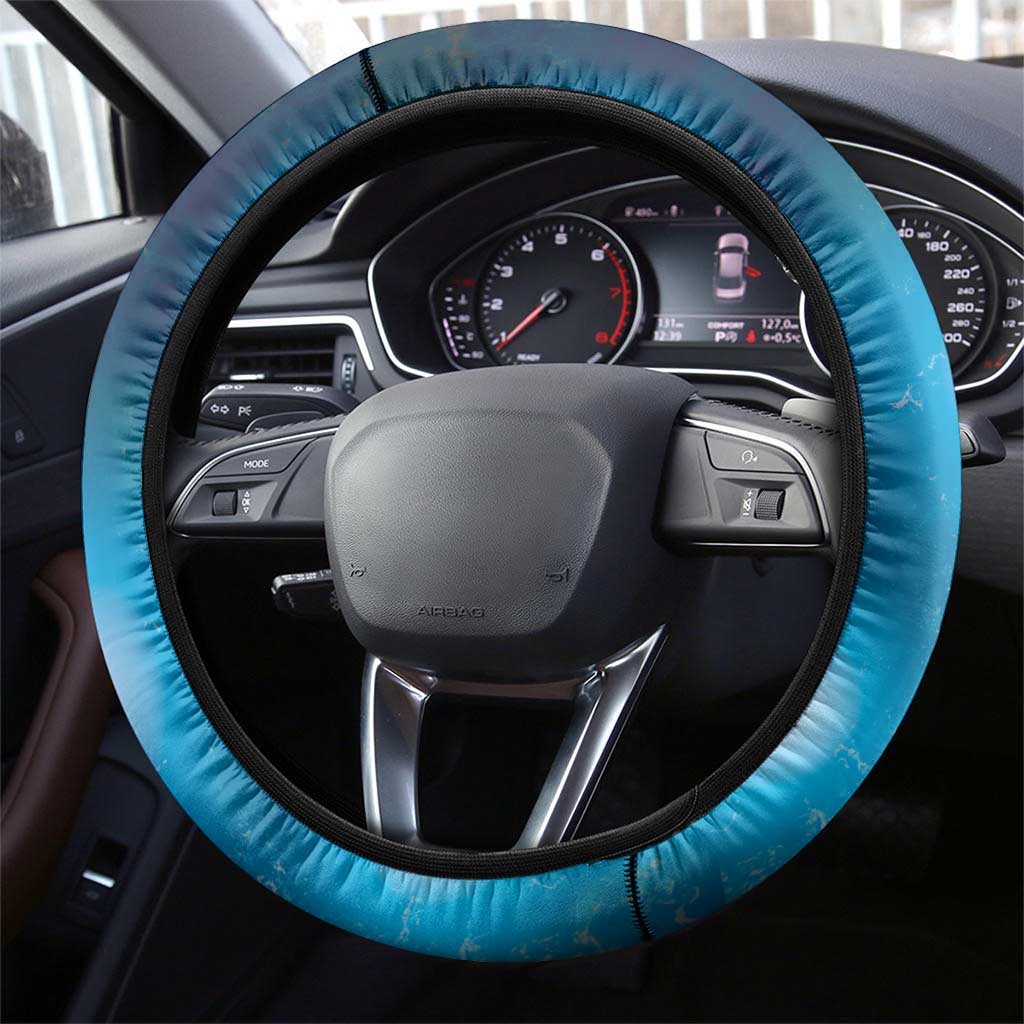 Poseidon Steering Wheel Cover God Of The Sea - Wonder Print Shop