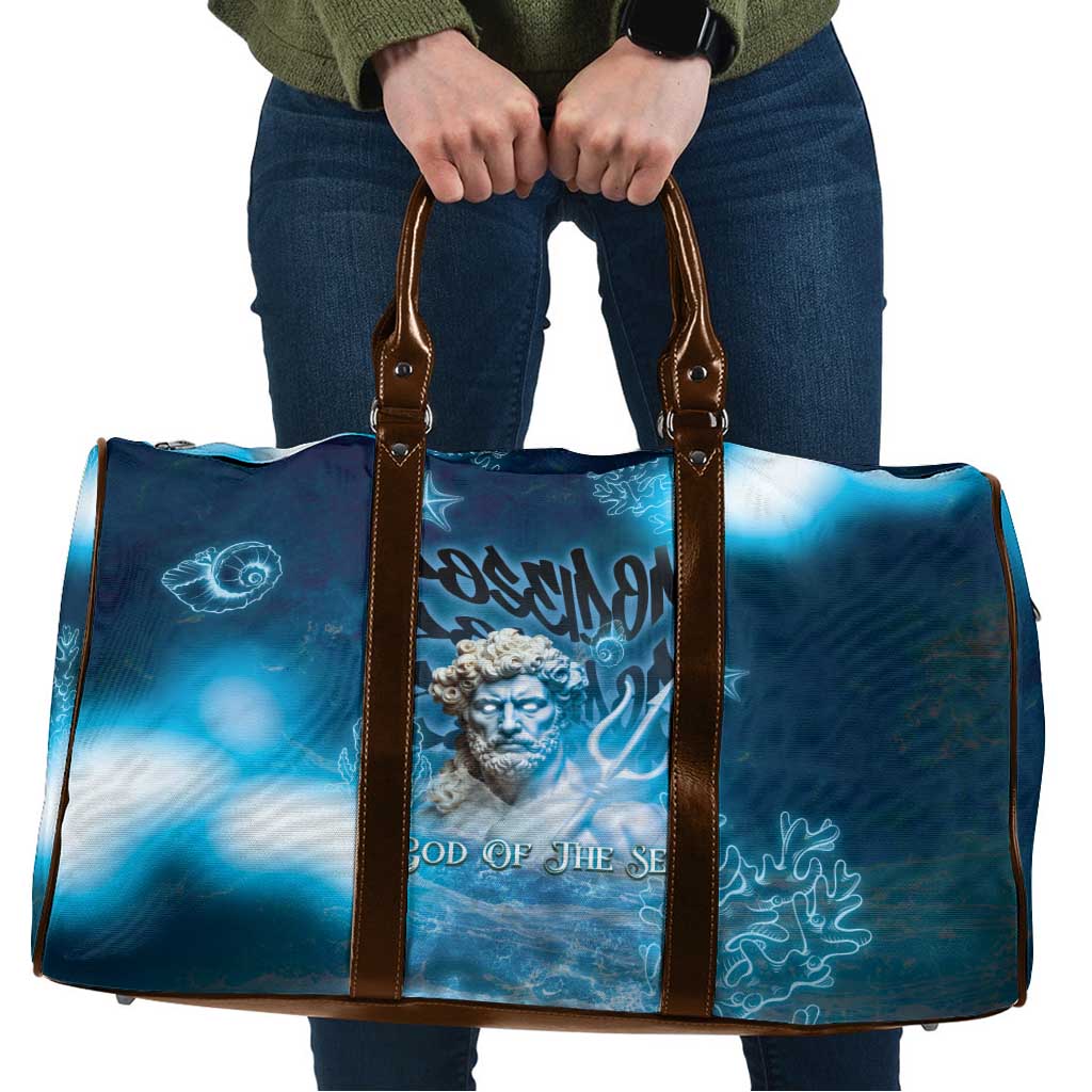 Poseidon Travel Bag God Of The Sea - Wonder Print Shop
