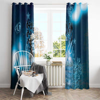 Poseidon Window Curtain God Of The Sea - Wonder Print Shop