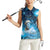 Poseidon Women Sleeveless Polo Shirt God Of The Sea - Wonder Print Shop