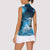 Poseidon Women Sleeveless Polo Shirt God Of The Sea - Wonder Print Shop