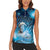 Poseidon Women Sleeveless Polo Shirt God Of The Sea - Wonder Print Shop