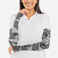 Jimothy The Raccoon Arm Sleeves It's Ok To Be Weird Raccoons Cute Sketch Pattern
