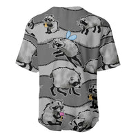 Jimothy The Raccoon Baseball Jersey It's Ok To Be Weird Raccoons Cute Sketch Pattern