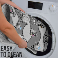 Jimothy The Raccoon Bathroom Set It's Ok To Be Weird Raccoons Cute Sketch Pattern