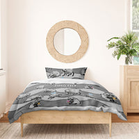 Jimothy The Raccoon Bedding Set It's Ok To Be Weird Raccoons Cute Sketch Pattern