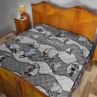 Jimothy The Raccoon Quilt It's Ok To Be Weird Raccoons Cute Sketch Pattern