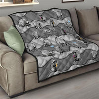 Jimothy The Raccoon Quilt It's Ok To Be Weird Raccoons Cute Sketch Pattern