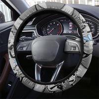 Jimothy The Raccoon Steering Wheel Cover It's Ok To Be Weird Raccoons Cute Sketch Pattern