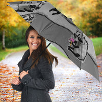 Jimothy The Raccoon Umbrella It's Ok To Be Weird Raccoons Cute Sketch Pattern