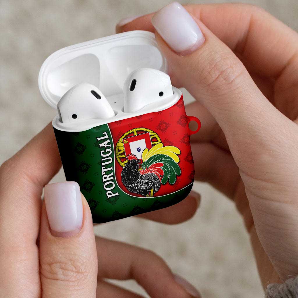 Portugal AirPods Case Rooster With Coat Of Arms - Wonder Print Shop