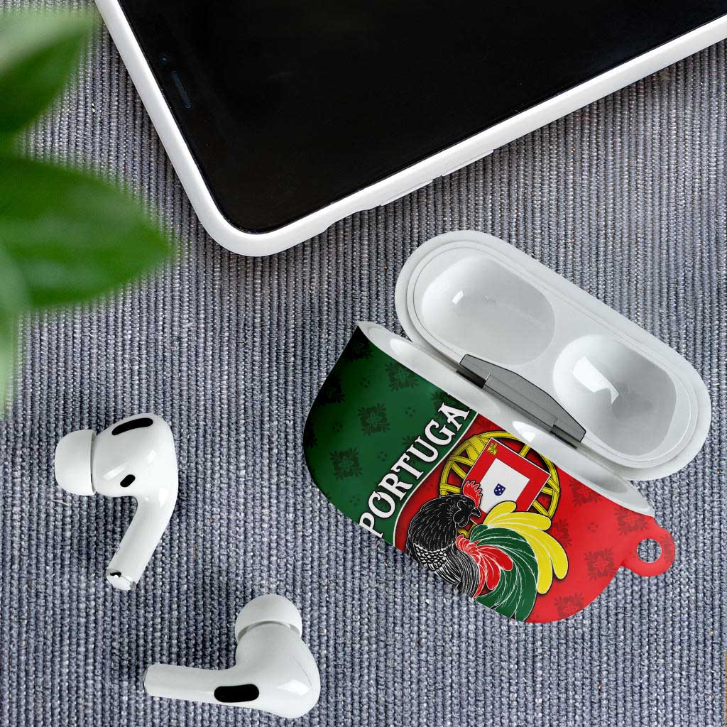Portugal AirPods Case Rooster With Coat Of Arms - Wonder Print Shop