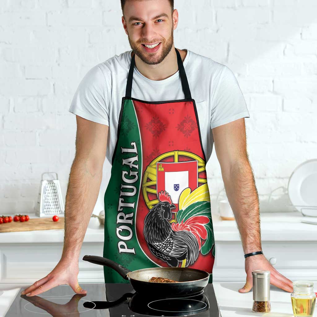 Portugal Apron Rooster With Coat Of Arms - Wonder Print Shop