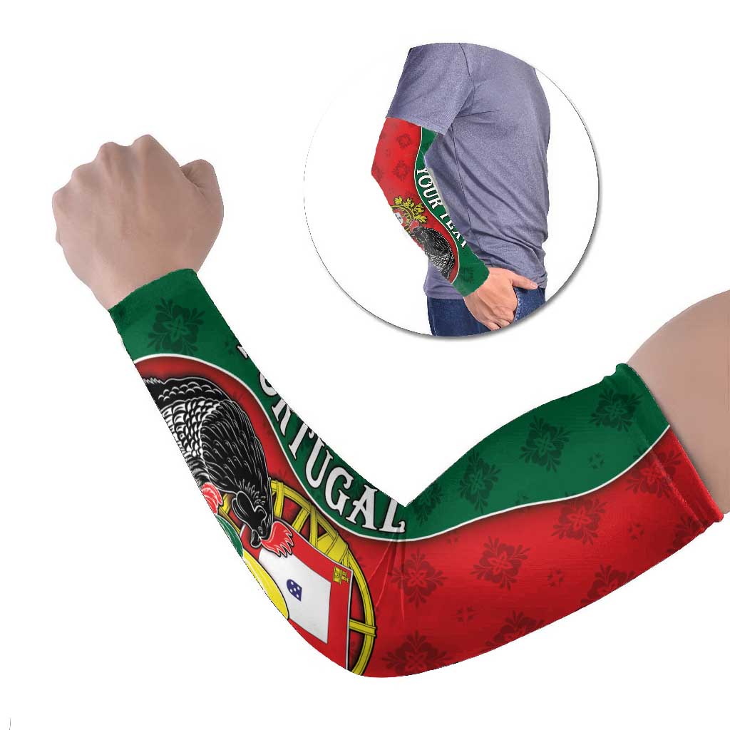 Portugal Arm Sleeves Rooster With Coat Of Arms - Wonder Print Shop