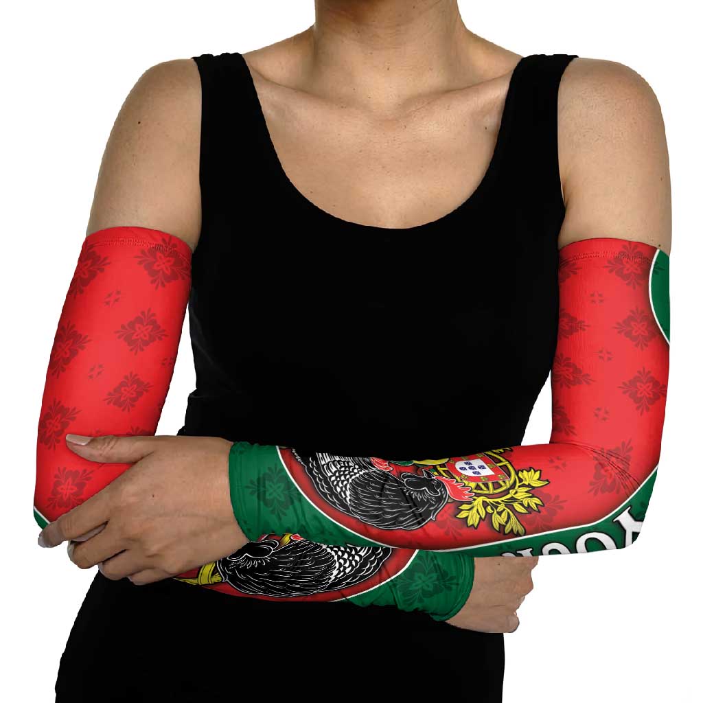Portugal Arm Sleeves Rooster With Coat Of Arms - Wonder Print Shop
